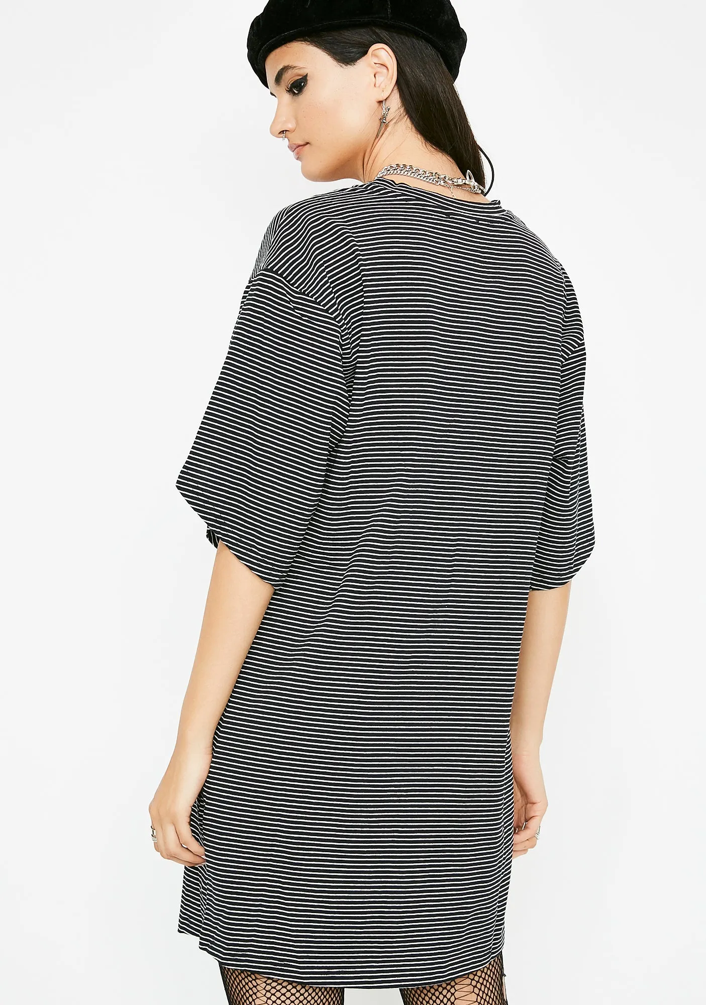Onyx Sitting Front Row Tee Dress