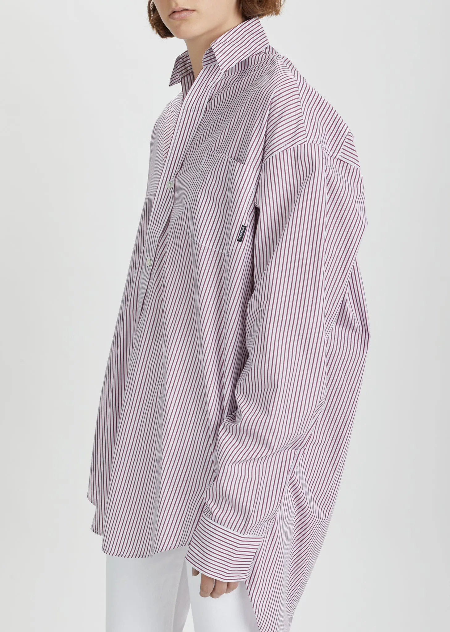 Oversized Striped Shirt