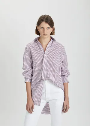 Oversized Striped Shirt