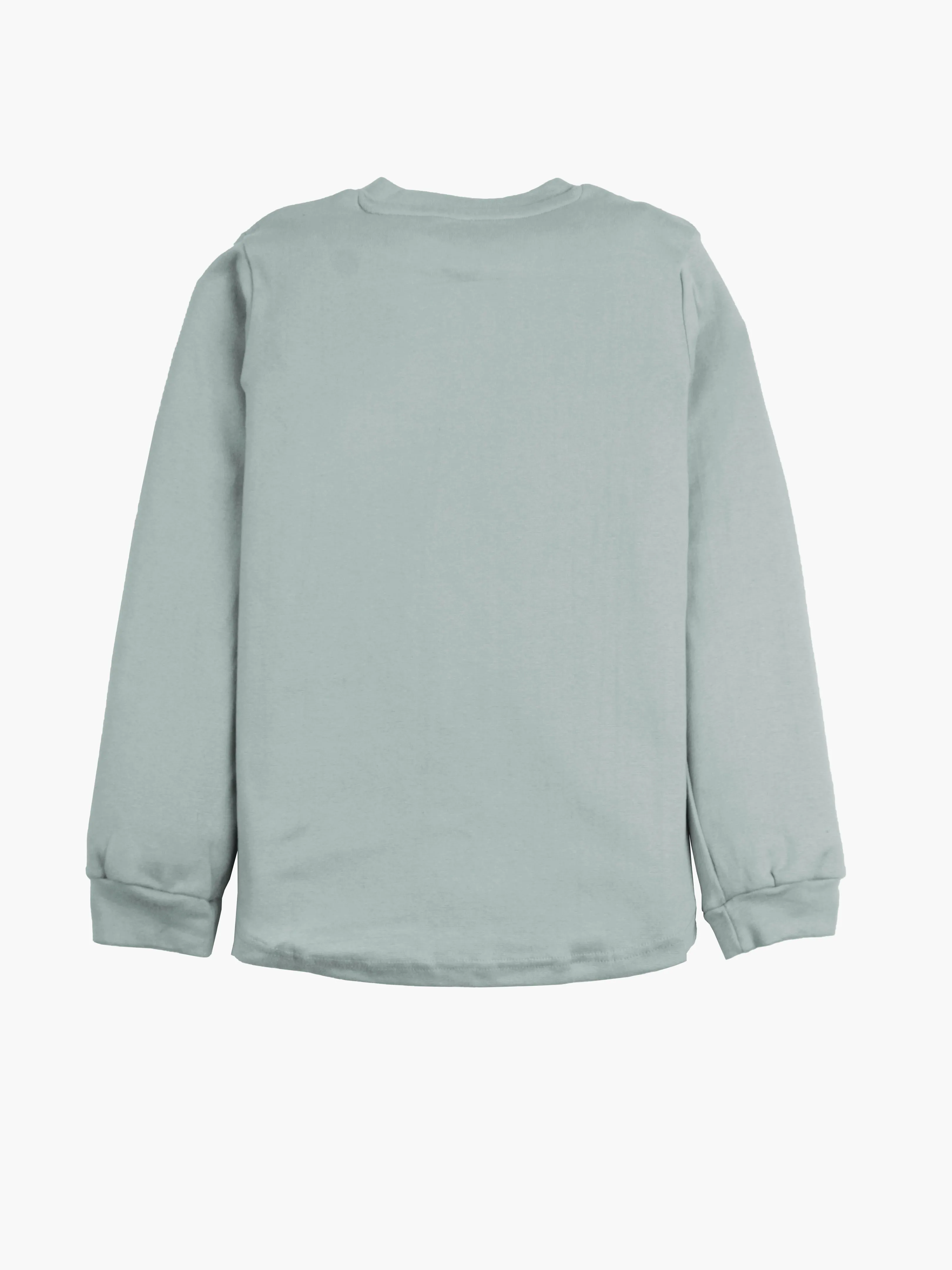 Pack of 2 Cotton Full Sleeves Solid Henley Neck Unisex Tee