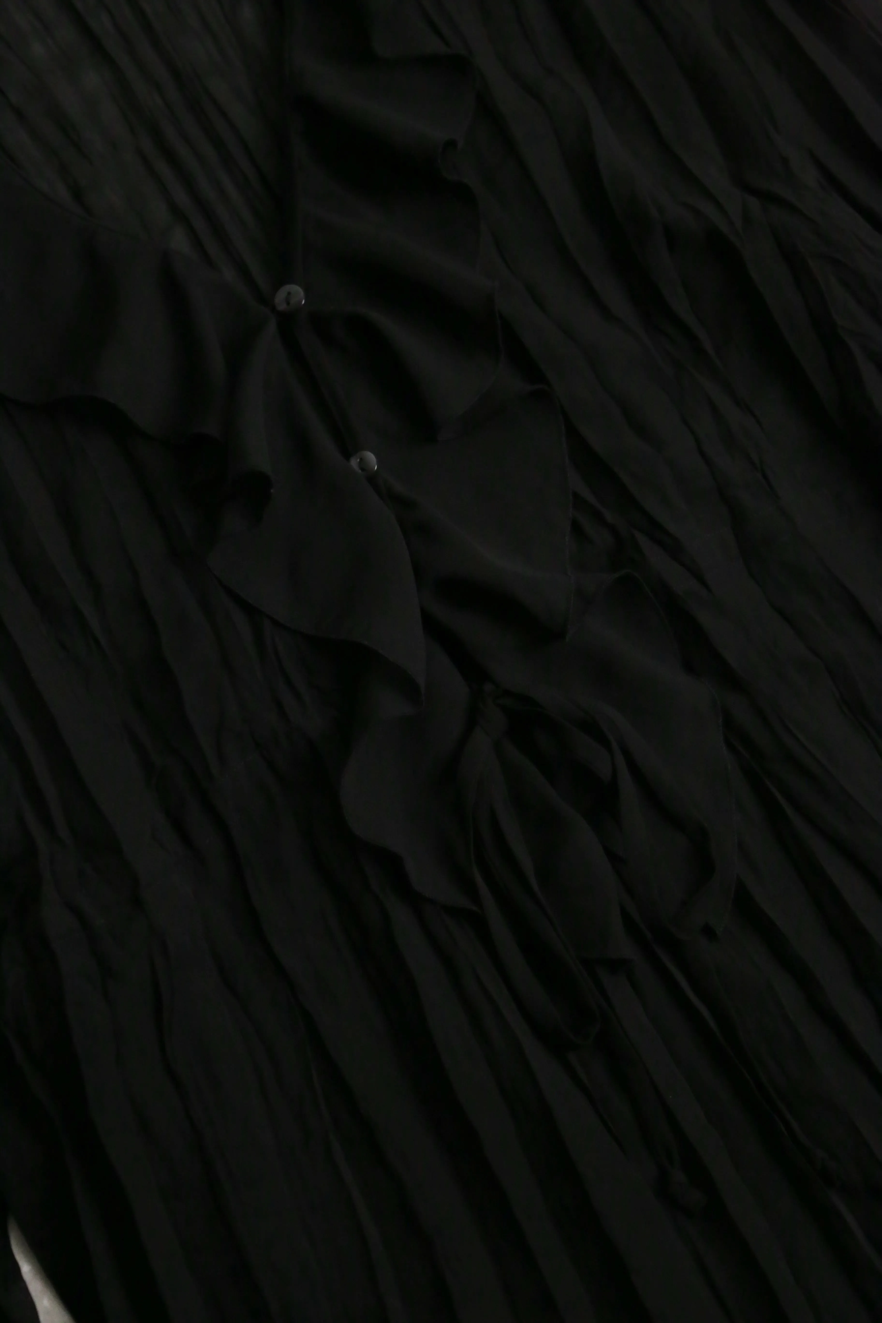 pleats×frill×lace sheer pull