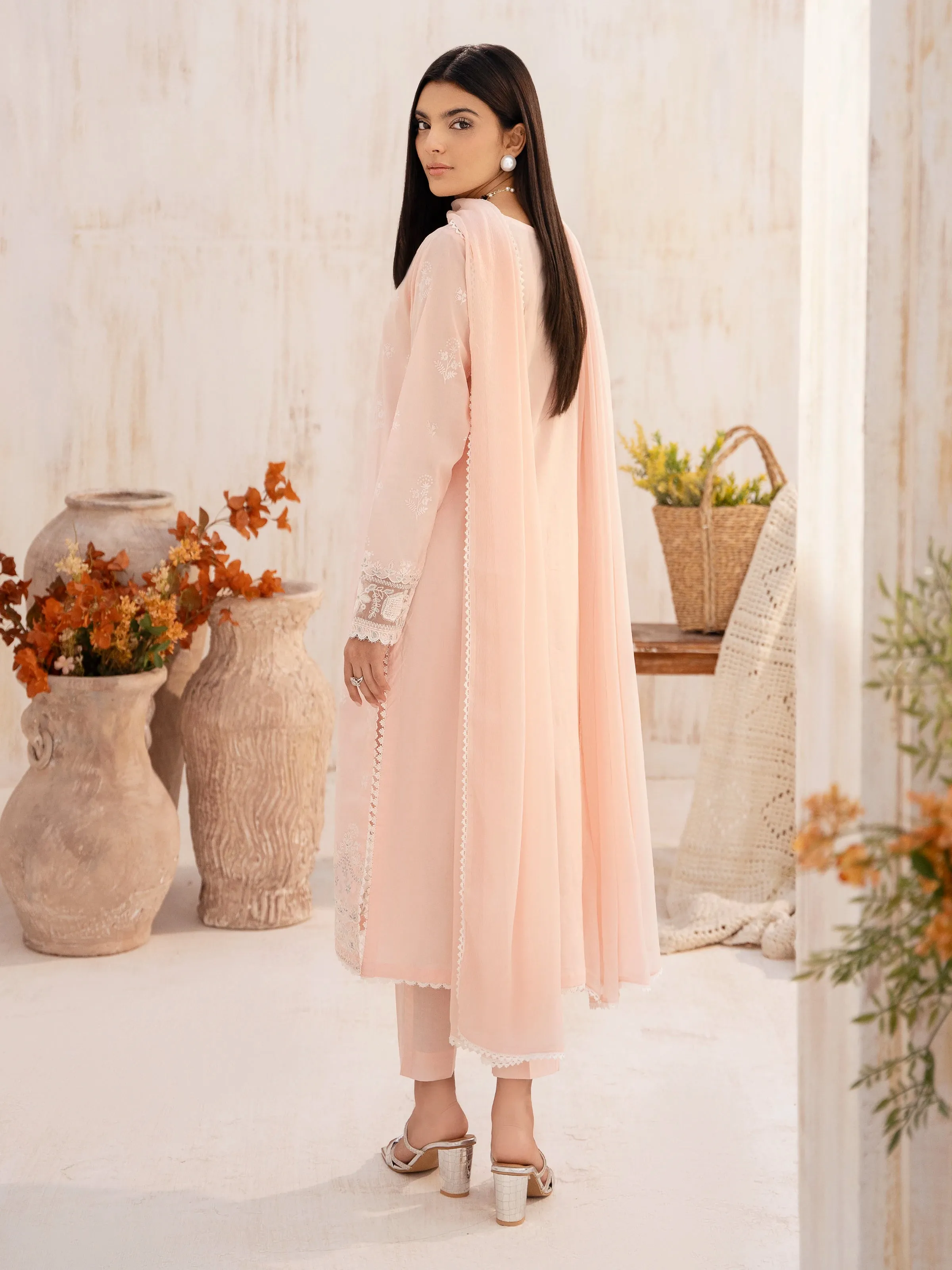 Pret 3Pc Embroidered Cambric Suit - EWTKE24-81053-3P