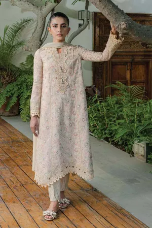 Qalamkar - WL 04 Celeste Qline Linen Collection