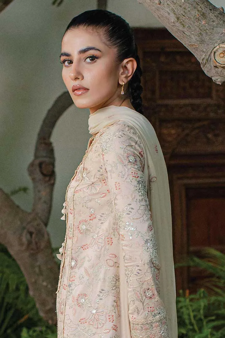 Qalamkar - WL 04 Celeste Qline Linen Collection