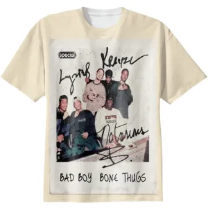 "Badboy BoneThugs" Off-White Vinyl Tee