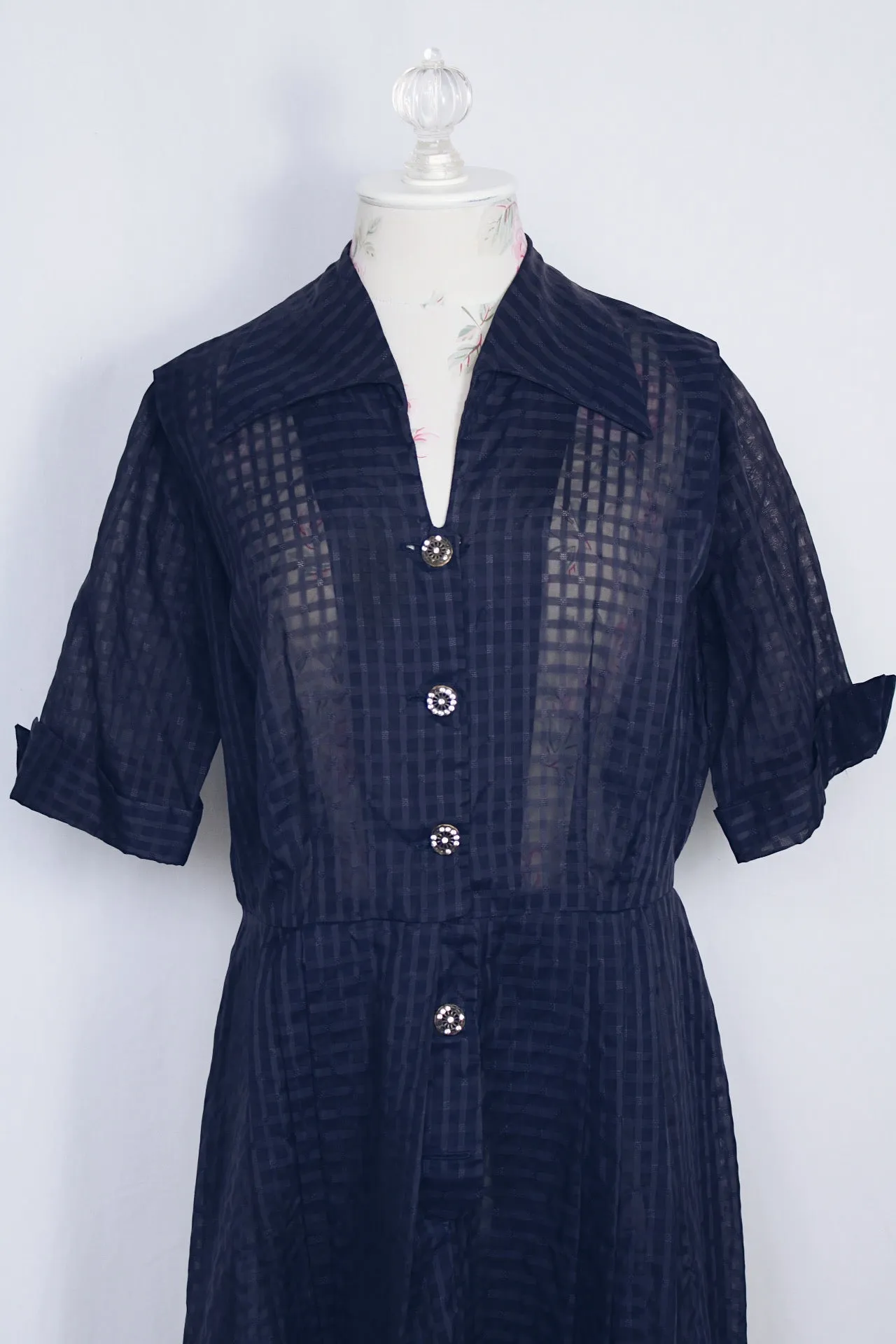 Sheer Shirt Dress