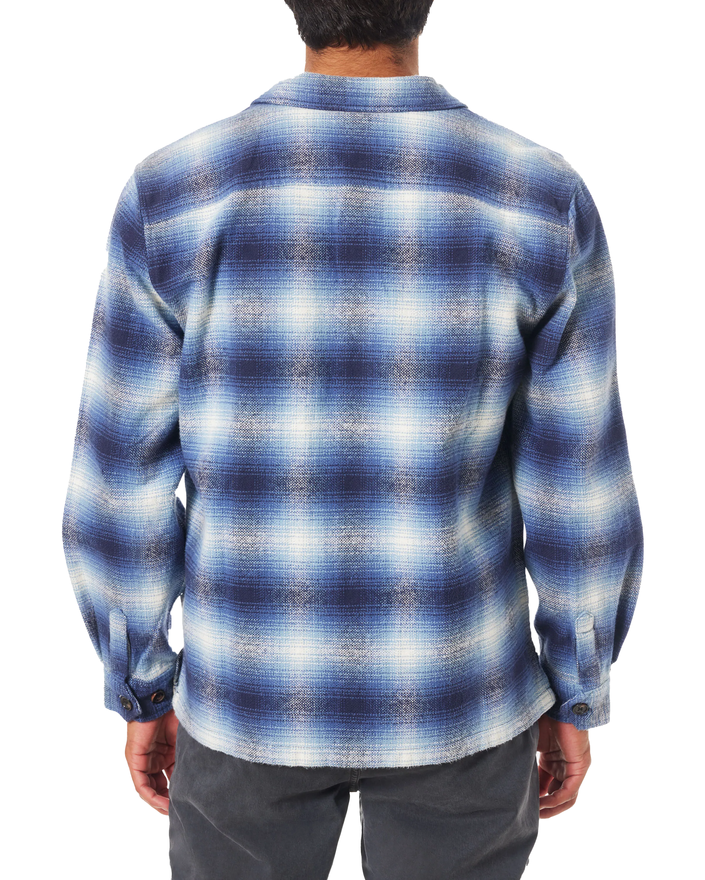 Shiloh Flannel Shirt in Polar Navy