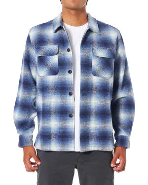 Shiloh Flannel Shirt in Polar Navy