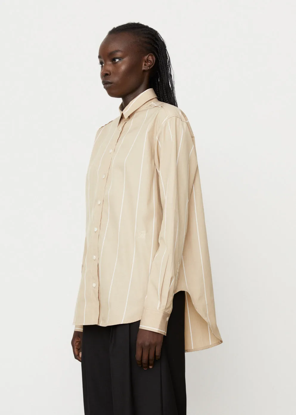 Signature Striped Cotton Shirt