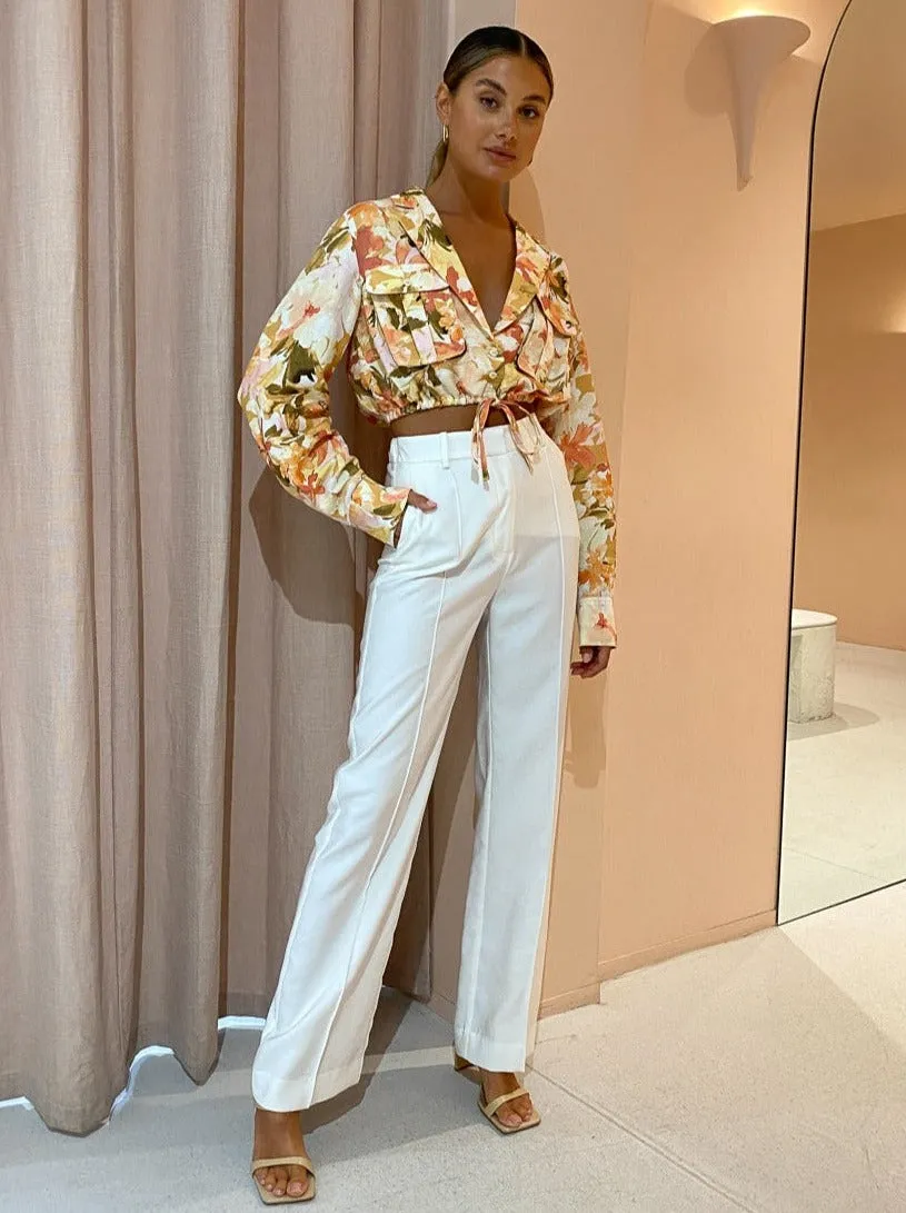 Significant Other Vienna Top in Watercolour Floral