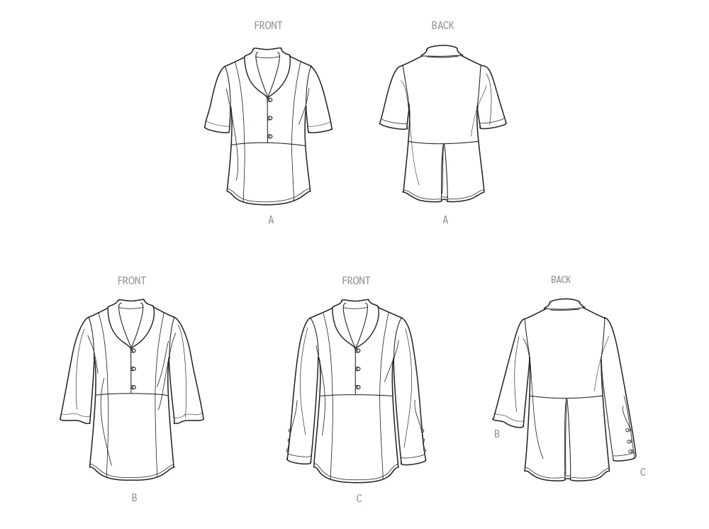 Simplicity Sewing Pattern 9889 Misses' Tops