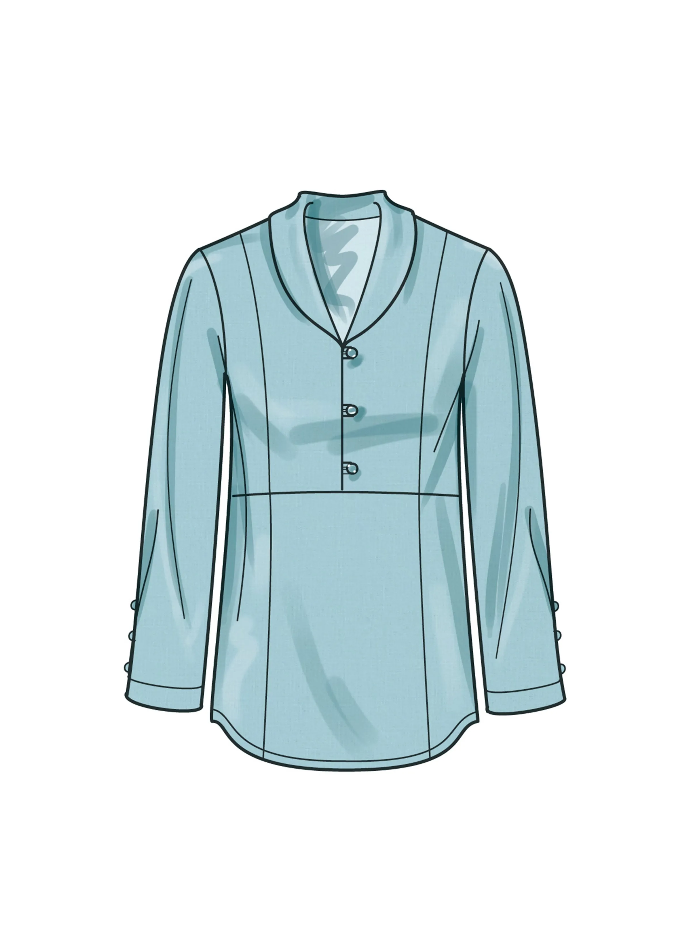 Simplicity Sewing Pattern 9889 Misses' Tops