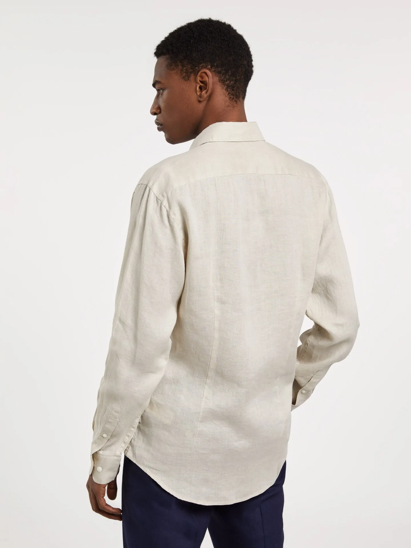Slim Fit pure Linen Shirt