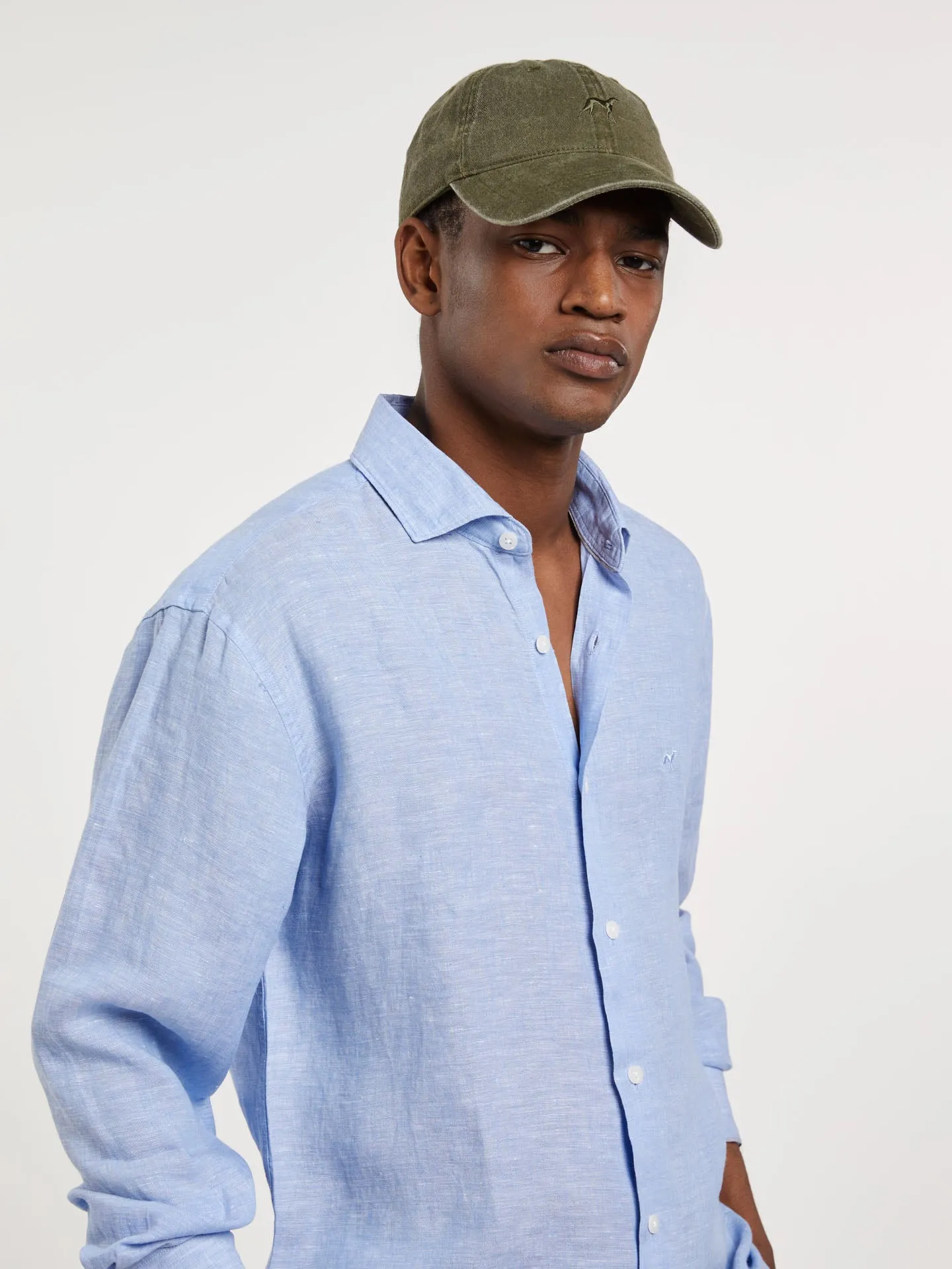 Slim Fit pure Linen Shirt
