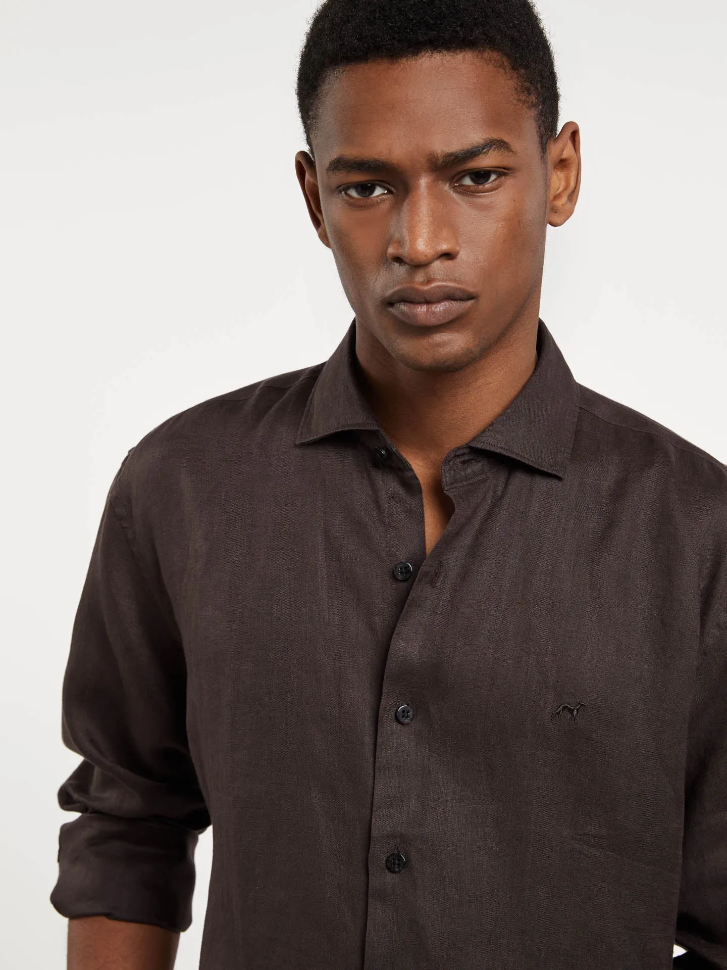 Slim Fit pure Linen Shirt