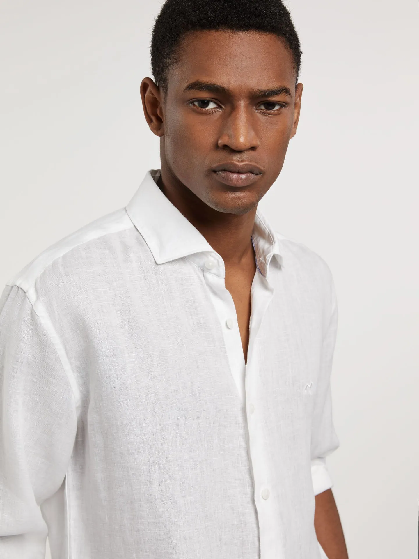 Slim Fit pure Linen Shirt
