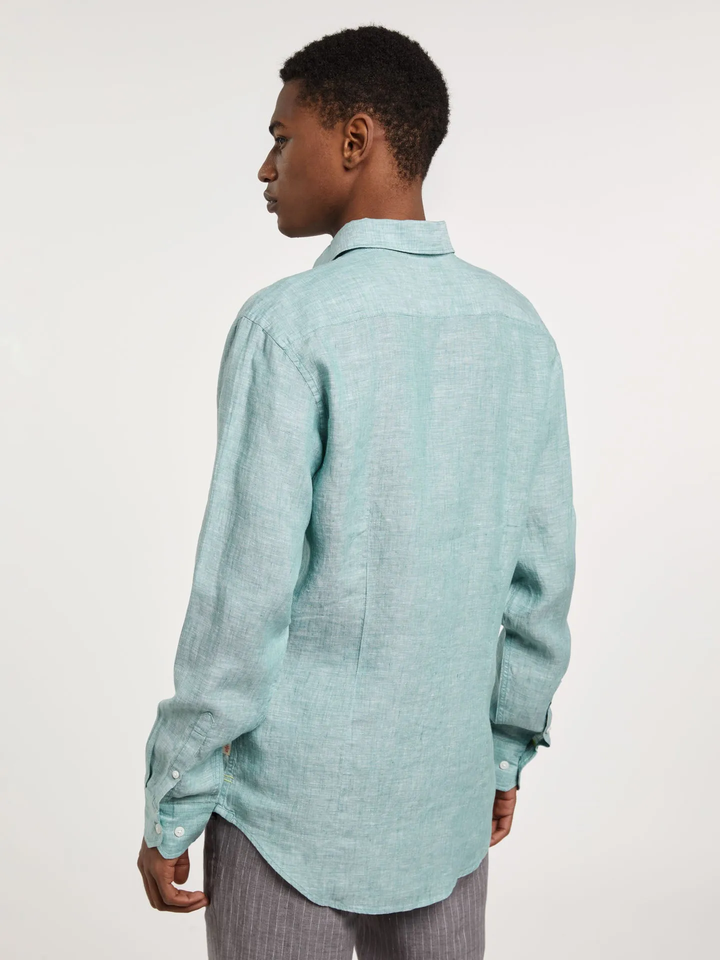 Slim Fit pure Linen Shirt