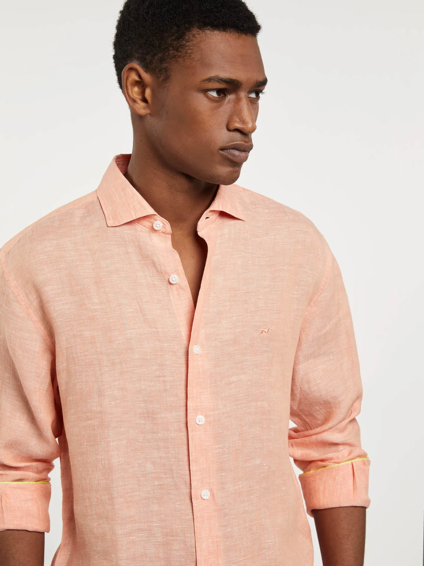 Slim Fit pure Linen Shirt