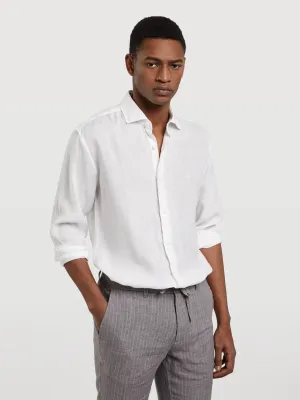 Slim Fit pure Linen Shirt