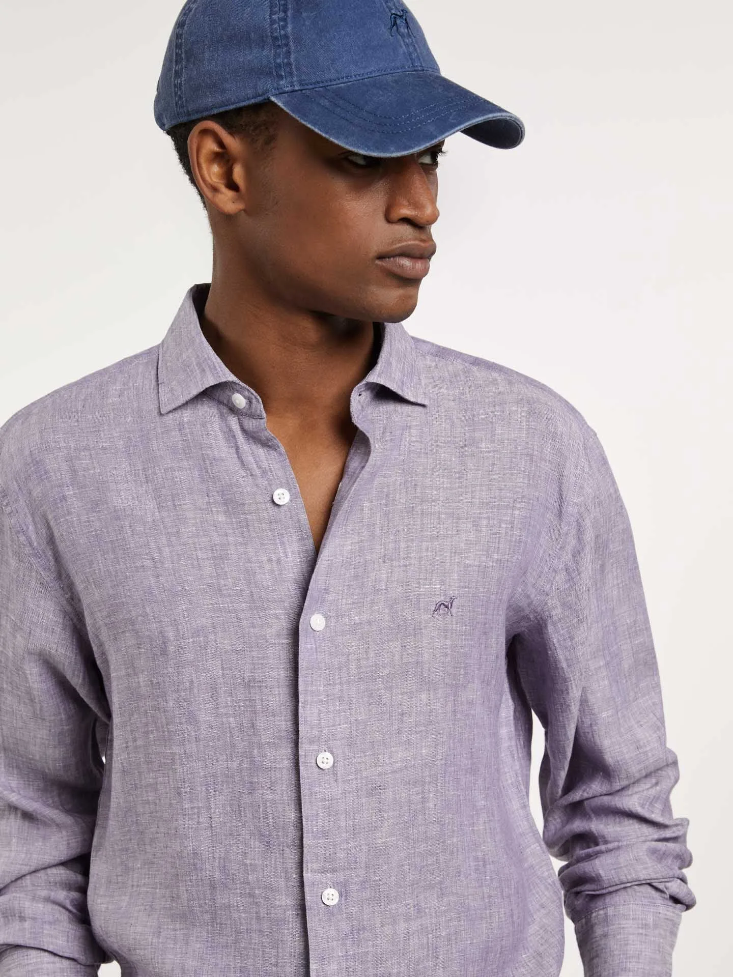Slim Fit pure Linen Shirt