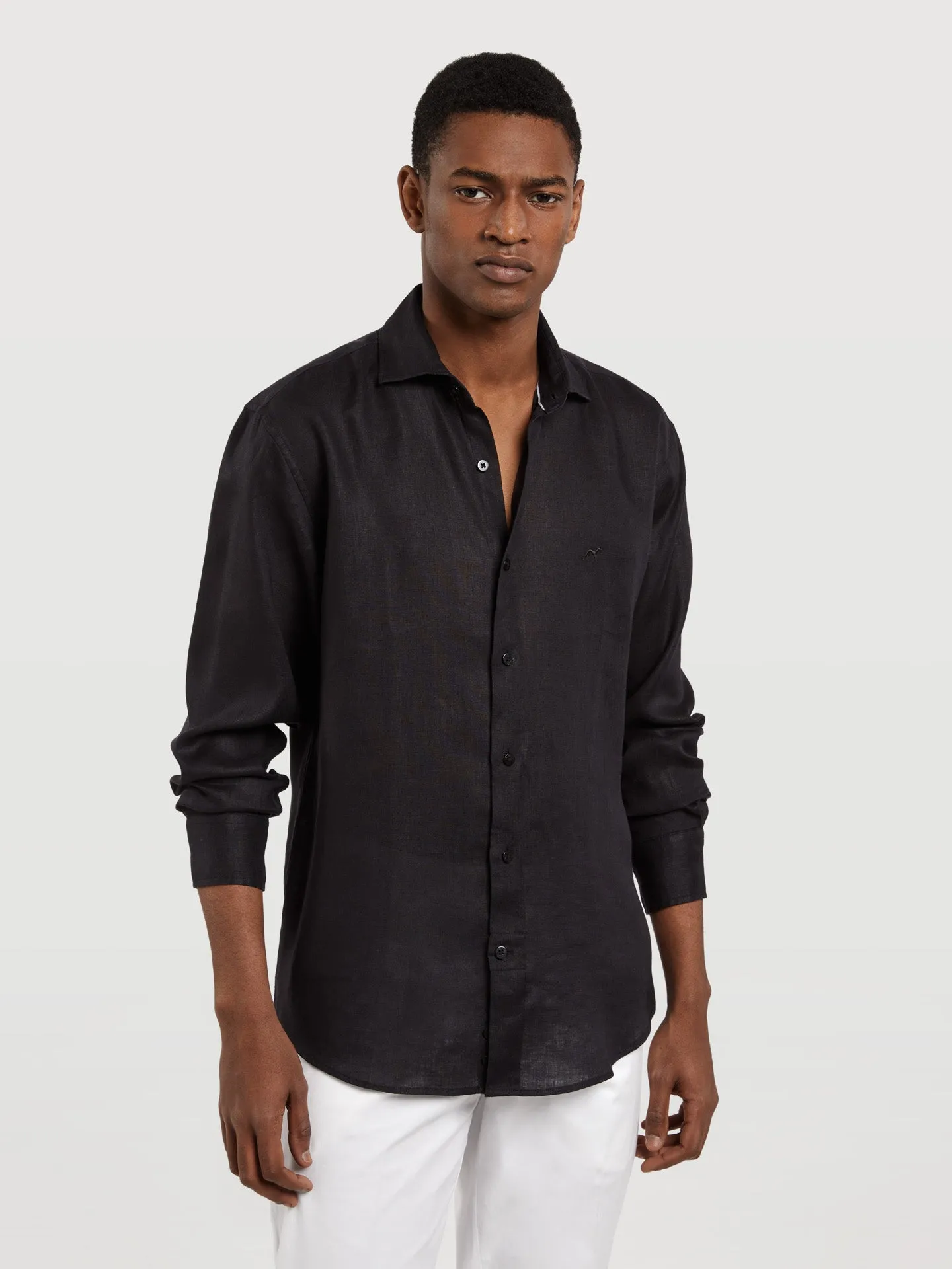 Slim Fit pure Linen Shirt