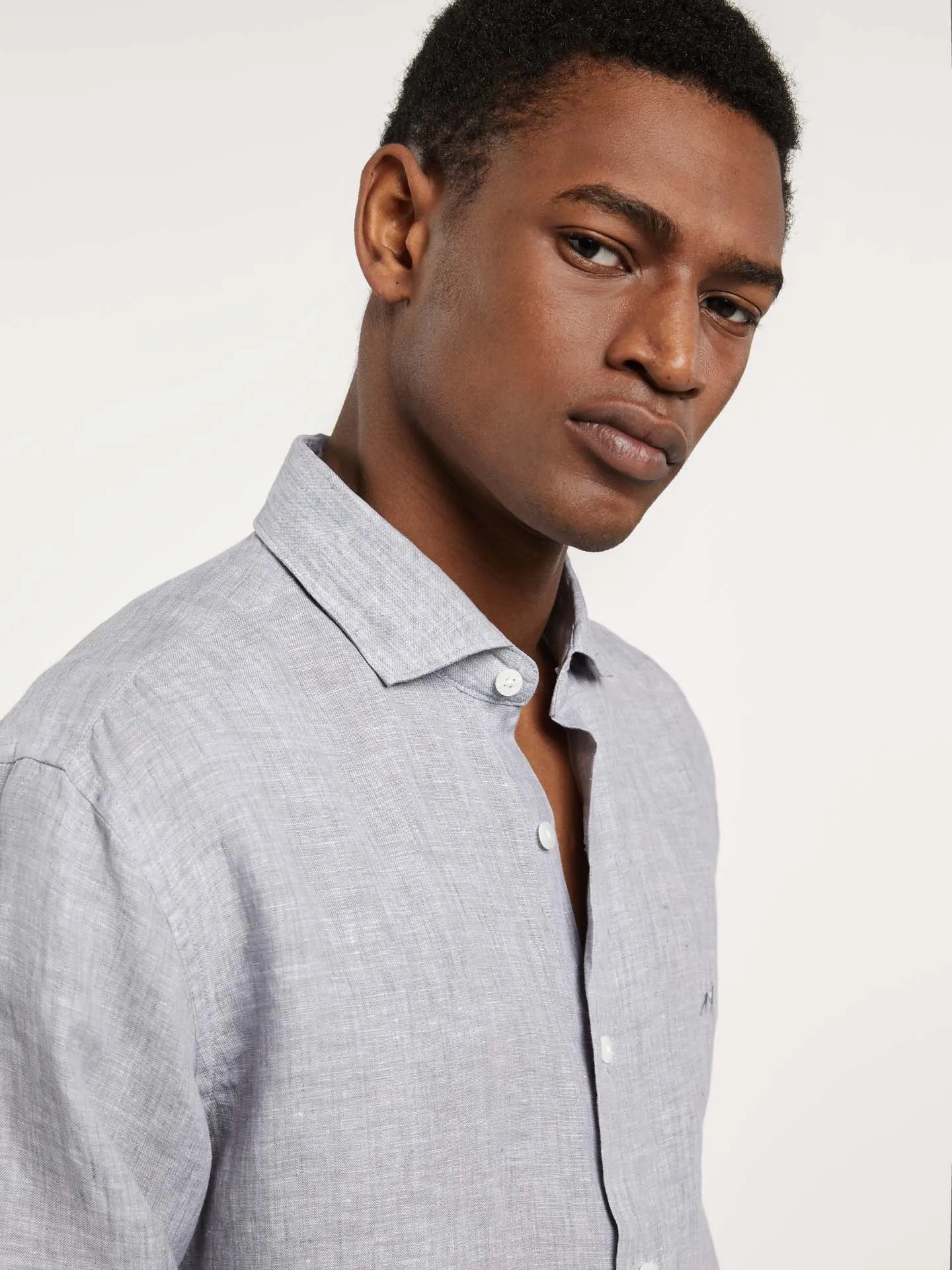 Slim Fit pure Linen Shirt