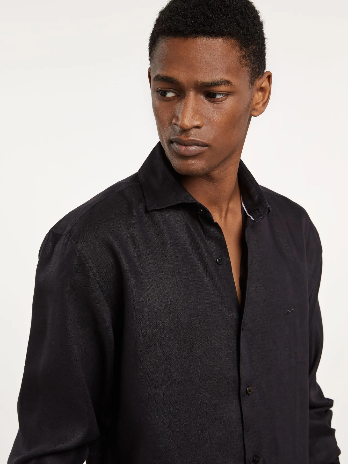 Slim Fit pure Linen Shirt