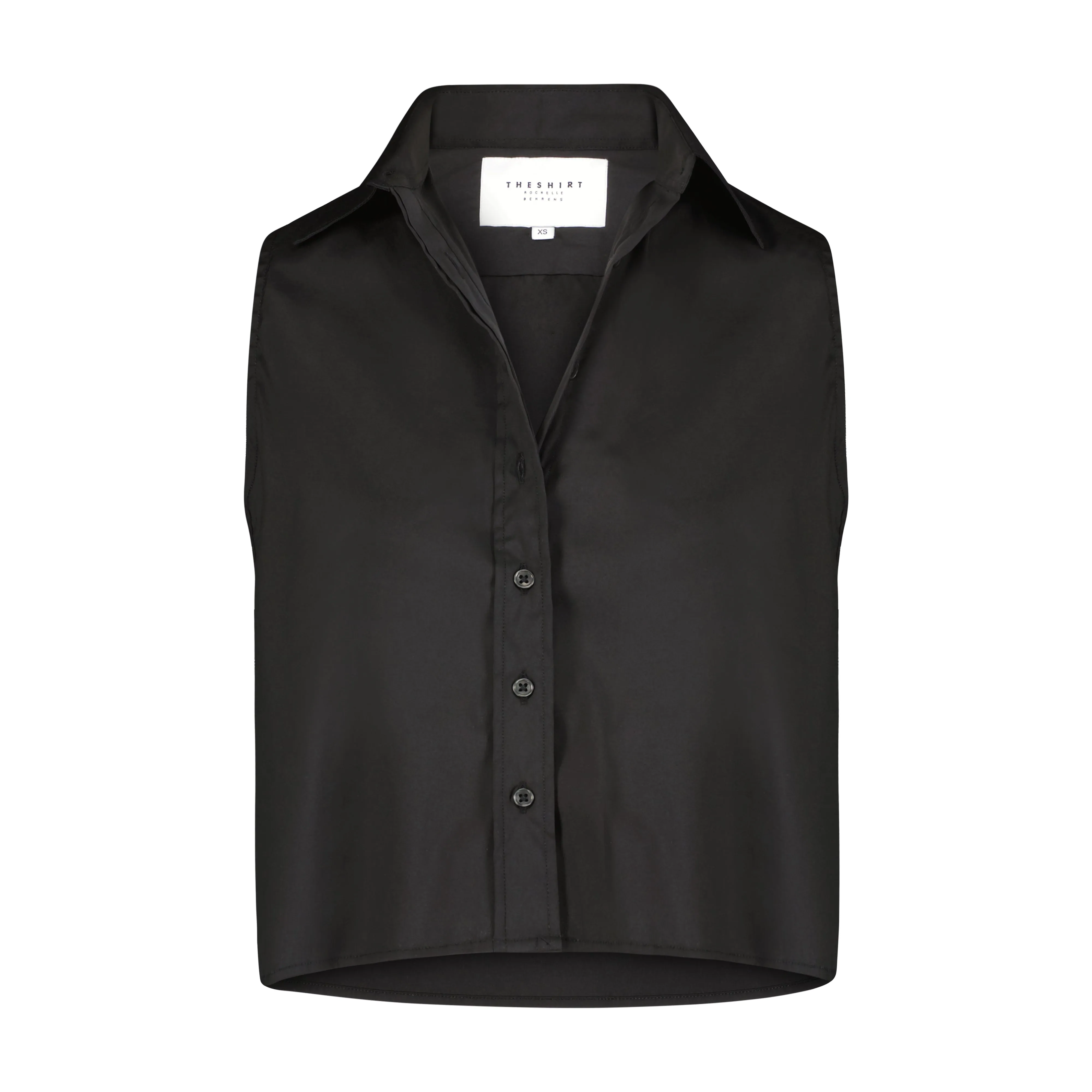 The Boxy Cropped Sleeveless Shirt