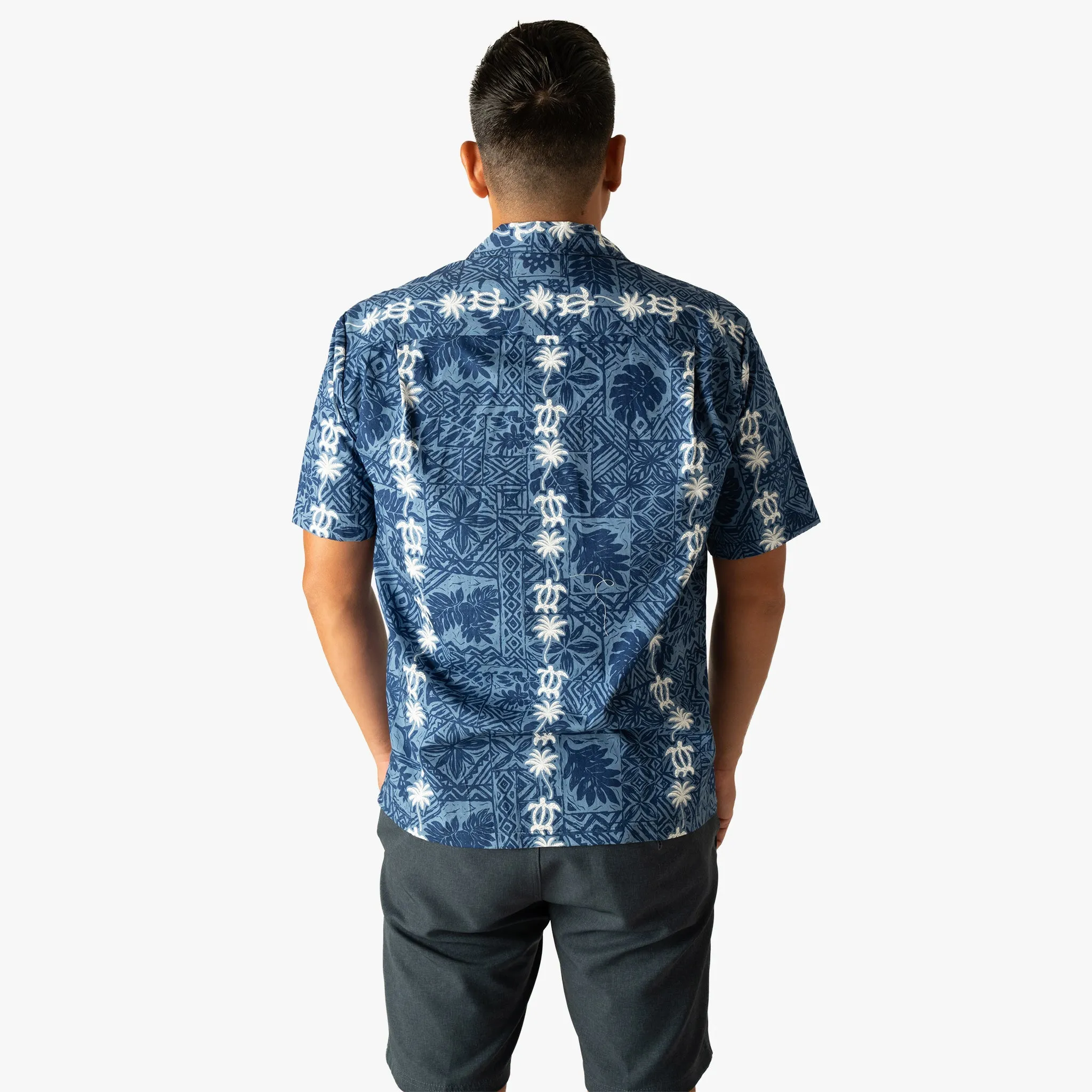 Turtle Panel Aloha Shirt