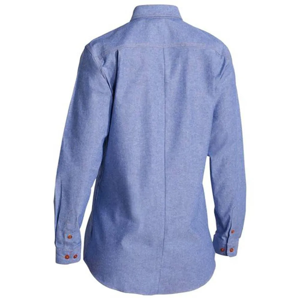 Women's Chambray Long Sleeve Shirt B76407L