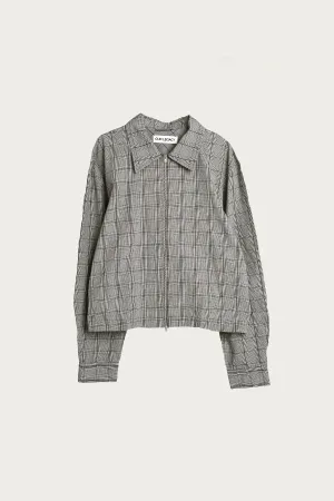 Zip Shirt - Band of Wales Rustic Weave
